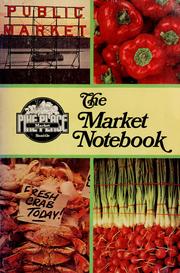 Cover of The market notebook by Pamela Sovold