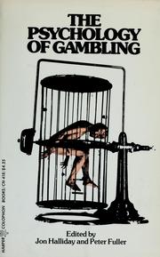 Front cover of The psychology of gambling by Jon Halliday