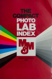 Front cover of Compact Photo Lab Index by Ernest M. Pittaro