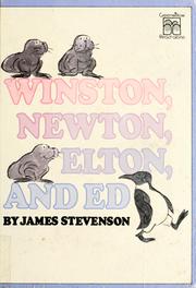 Front cover of Winston, Newton, Elton, and Ed by James Stevenson