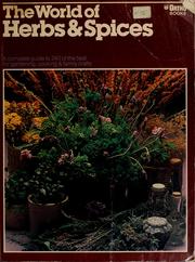 Cover of The world of herbs & spices by James K. McNair