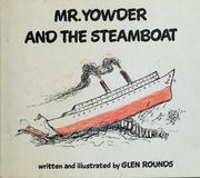 Front cover of Mr. Yowder and the steamboat by Glen Rounds