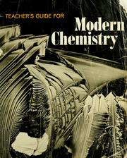 Front cover of Teacher's guide to Modern chemistry by H. Clark Metcalfe