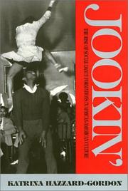 Cover of Jookin' by Katrina Hazzard-Gordon