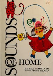 Front cover of Sounds of Home (His Sounds of Language Readers) by Bill Martin Jr.