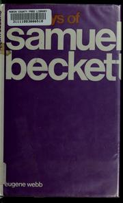 Front cover of The plays of Samuel Beckett by Eugene Webb