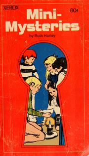 Cover of Mini-mysteries by Ruth W. Harley