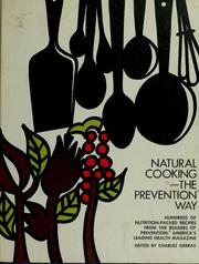 Cover of Natural cooking--the Prevention way by Charles Gerras