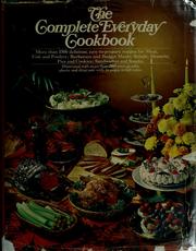 Front cover of The Complete everyday cookbook. by Ottenheimer Publishers