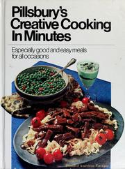 Cover of Pillsbury's creative cooking in minutes by Pillsbury Company