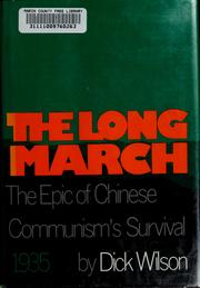 Cover of The Long March 1935 by Dick Wilson