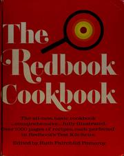 Front cover of The Redbook cookbook by Ruth Fairchild Pomeroy