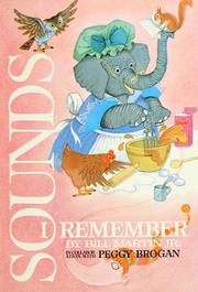 Cover of Sounds I remember by Bill Martin Jr.