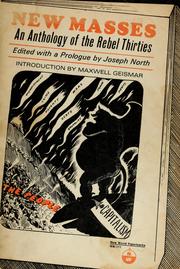 Front cover of New masses by Joseph North