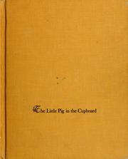 Cover of The little pig in the cupboard by Helen Elizabeth Buckley