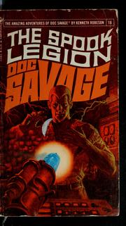 Front cover of The spook legion by Kenneth Robeson