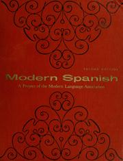 Front cover of Modern Spanish by Modern Language Association of America.