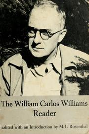 Cover of The William Carlos Williams reader by William Carlos Williams