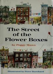 Front cover of The street of the flower boxes by Peggy Mann