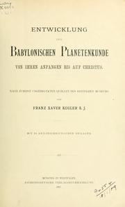 Cover of Sternkunde und Sterndienst in Babel by Franz Xaver Kugler