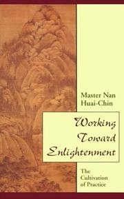 Front cover of Working toward enlightenment by Nan Huai-Chin