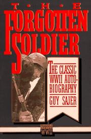 Cover of Soldat oublié by Guy Sajer