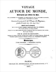 Front cover of Voyage autour du monde … pendant les années 1817, 1818, 1819 et 1820 by Louis Claude Desaulses de Freycinet