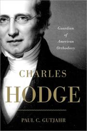 Front cover of Charles Hodge by Paul C. Gutjahr