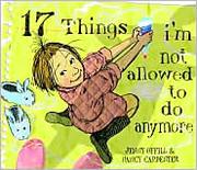 Front cover of 17 Things I'm Not Allowed To Do Anymore by Jenny Offill
