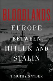 Cover of Bloodlands by Timothy Snyder