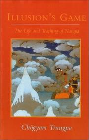 Cover of Illusion's game by Chögyam Trungpa