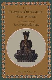 Cover of The Flower ornament scripture by Thomas Cleary