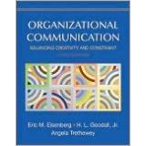 Cover of Organizational communication by Eric M. Eisenberg