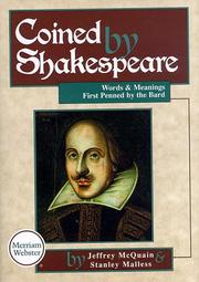 Cover of Coined by Shakespeare by Jeff McQuain
