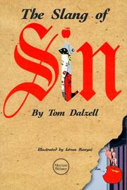 Front cover of The slang of sin by Tom Dalzell