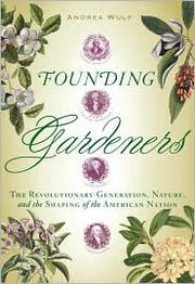 Cover of Founding Gardeners by Andrea Wulf