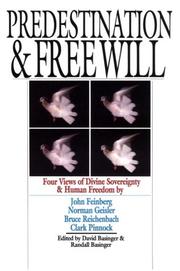 Cover of Predestination & free will by David Basinger