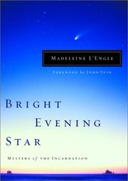 Cover of Bright evening star by Madeleine L'Engle
