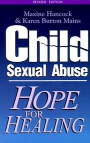 Front cover of Child sexual abuse by Maxine Hancock