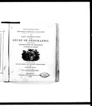 Front cover of An easy introduction to the study of geography by S. Augustus Mitchell
