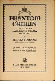 Cover of Phantom crown by Bertita Leonarz Harding