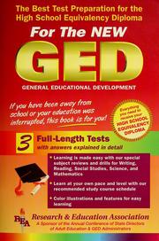 Front cover of The best test preparation for the high school equivalency diploma, for the new GED, General Educational Development by Scott Cameron