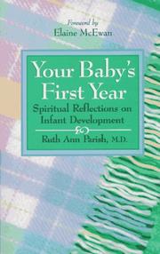 Front cover of Your Baby's First Year by Ruth Ann Dr Parish
