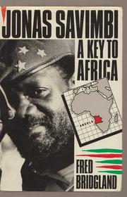 Front cover of Jonas Savimbi by Fred Bridgland