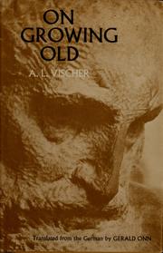 Front cover of Seelische Wandlungen beim alternden Menschen by A. L. Vischer