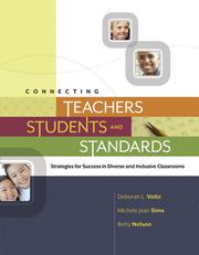 Cover of Connecting teachers, students, and standards by Deborah L. Voltz