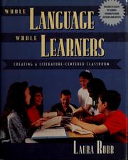 Front cover of Whole language, whole learners by Laura Robb