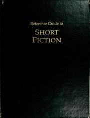 Cover of Reference guide to short fiction by Noelle Watson