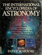 Front cover of The International encyclopedia of astronomy by Patrick Moore