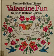 Front cover of Valentine fun (Messner Holiday Library) by Judith Hoffman Corwin